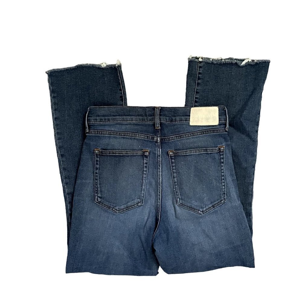 Everlane the authentic stretch slim bootcut jean pants denim cotton long - Picture 5 of 5